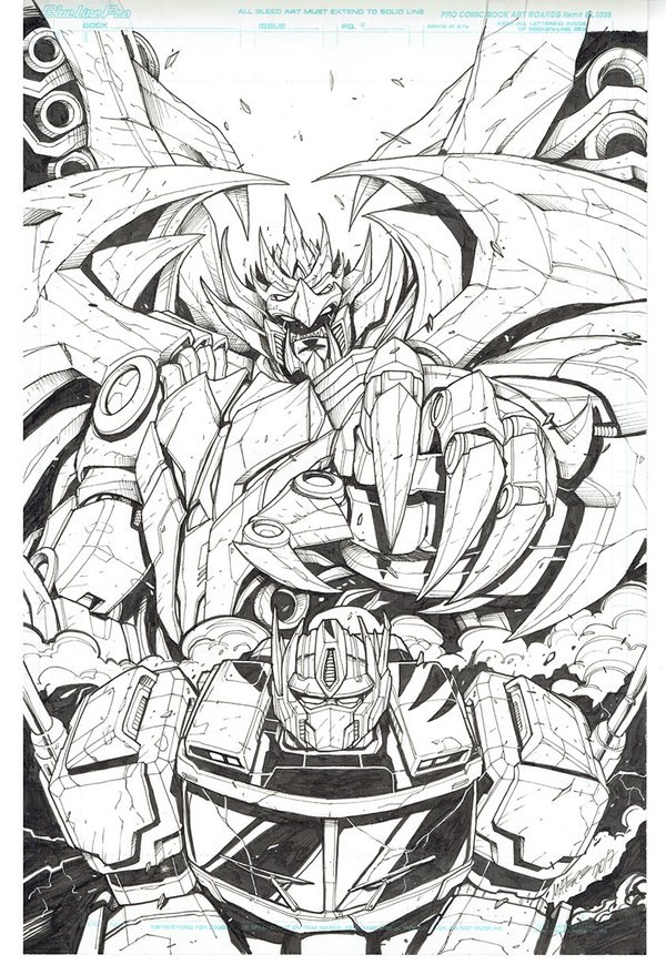 Optimus Prime 16   Retailer Incentive Cover By Marcelo Matere With Inks  (2 of 2)